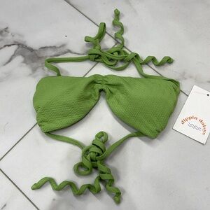 dippin daisys cinched bikini top